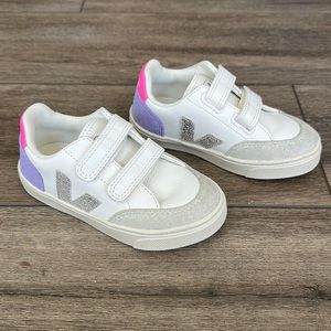 Veja V-12 CHROMEFREE LEATHER MULTICO SILVER EUR 27 US 10